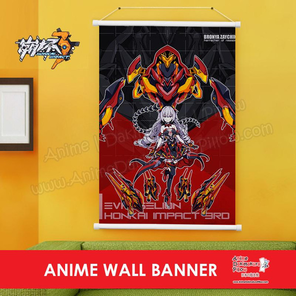 Buy NEW Bronya Zaychik - Honkai Impact 3rd Anime Wall Scroll Poster BH2115 at the best price of US$ 32.99 | Anime Dakimakura Pillow